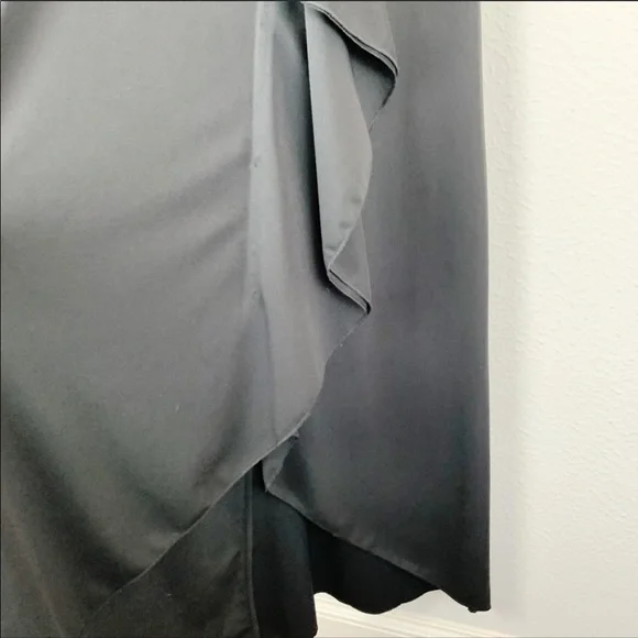 Bisou Bisou Black Sleeveless Rhinestone Dress F2 G221 - Picture 3 of 5